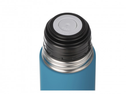 Термос Ямал Soft Touch с чехлом, 500мл, голубой (Р)