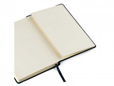 Ежедневник А5 недатированный Megapolis Velvet, темно-синий