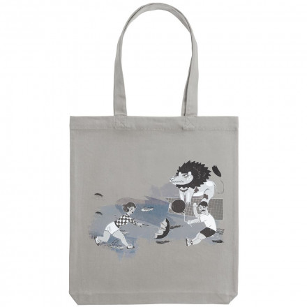 Холщовая сумка «Не вы ли были у Невы», серая