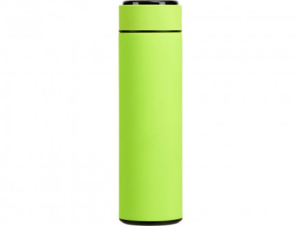 Вакуумный термос Module X с индикатором температуры, 500 мл, тубус, зеленое яблоко 375C