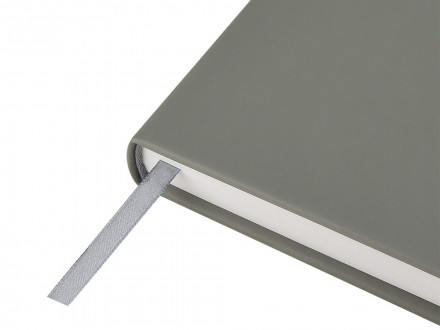 Ежедневник с каменной бумагой недатированный А5 Carrara, серый