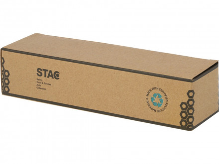 Фонарик с карабинером Kuma из бамбука/переработанной пластмассы - Натуральный