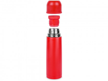 Термос Relaxika 101 (0,75 литра), красный (без лого)