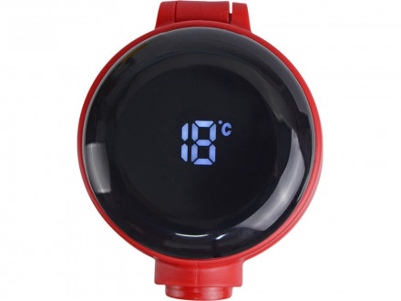 Вакуумная термокружка Waterline с медной изоляцией Bravo, 400 мл, тубус, красный