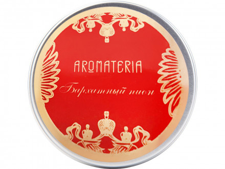 Набор: платок Кремль – Москва и свеча Бархатный пион