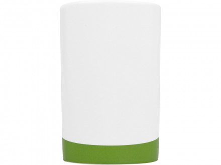 Кружка Мерсер 320мл, белый/зеленый