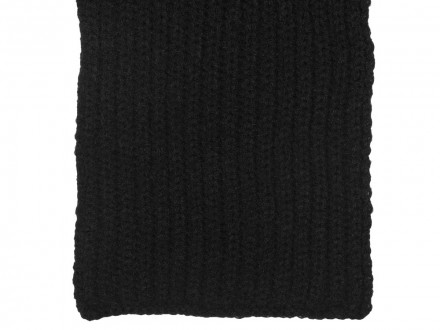 Шарф Nordend, крупный риб, черный