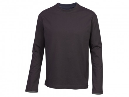 Лонгслив оверсайз Berlin унисекс, темно-серый