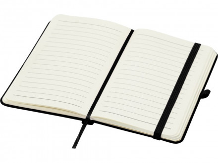 Блокнот Spectrum Plus формата A6 в твердой обложке - сплошной черный