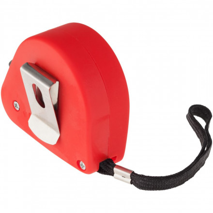 Рулетка строительная Alfa, красная