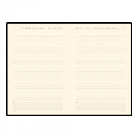 Ежедневник Monaco, недатированный, серый