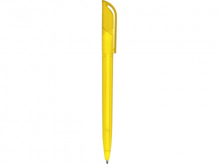 Ручка шариковая Миллениум фрост желтая