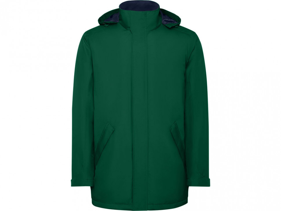 Парка утепленная America мужская, бутылочный зеленый