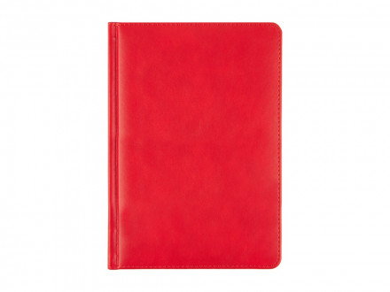 Ежедневник недатированный с индексами А5 Prime, красный