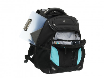 Рюкзак TORBER XPLOR с отделением для ноутбука 15, чёрный, полиэстер 900D, 34x22x46 см, 34л