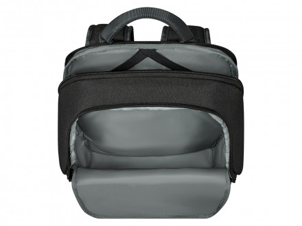 Рюкзак WENGER Move 16, чёрный, переработанный ПЭТ, 33 x 19 x 44 см, 22 л