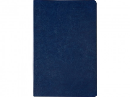 Ежедневник недатированный А5 Megapolis Nebraska Flex, синий с золотым обрезом