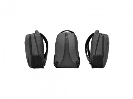 Рюкзак для ноутбука CHUCAO из полиэстера, черный меланж