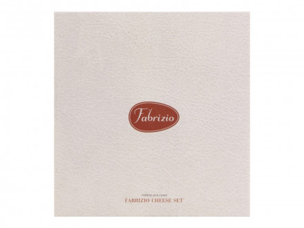 Набор для сыра с приборами Fabrizio, черный