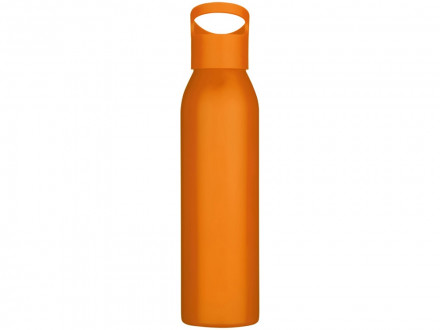 Одностенная бутылка для воды Sky, изготовленная из нержавеющей стали, 650 мл, оранжевый