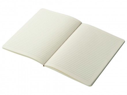 Блокнот Wispy 2.0, гибкая обложка A5, 64 листа в линейку, серый