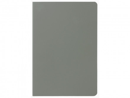 Блокнот Wispy 2.0, гибкая обложка A5, 64 листа в линейку, серый