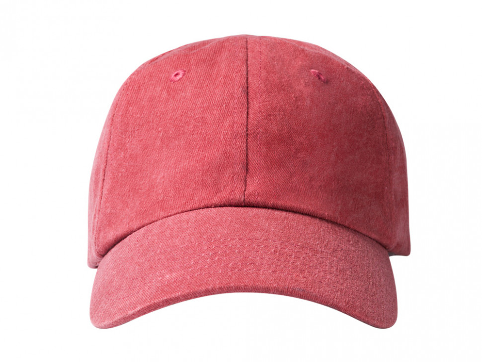 6 панельная кепка ELEMENT из 100% хлопка, темно-красный