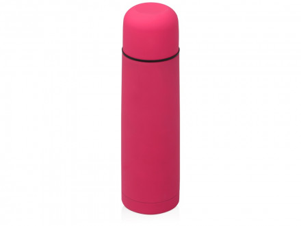 Термос Ямал Soft Touch с чехлом, 500мл, розовый