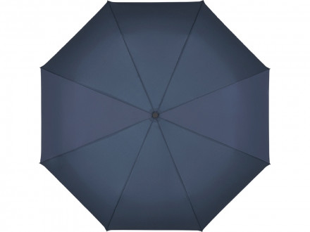 Зонт складной 5477 ColorReflex со светоотражающими клиньями, полуавтомат, серый