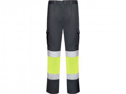 Брюки Daily stretch HV, свинцовый/неоновый желтый