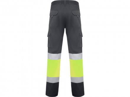 Брюки Daily stretch HV, свинцовый/неоновый желтый