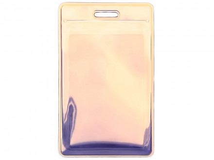 Чехол для пропуска переливающийся Aurora, мультицвет