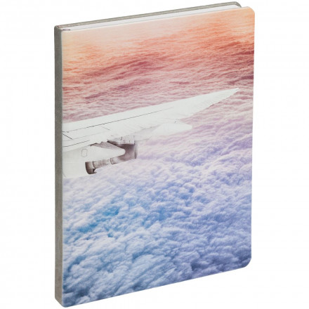 Ежедневник «Заоблачность», недатированный, серый