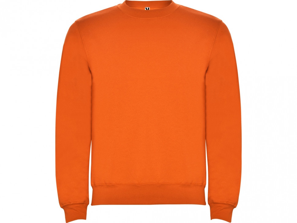 Свитшот с начесом Clasica детский, оранжевый