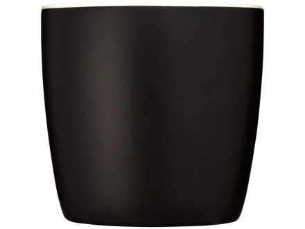 Керамическая чашка Riviera, черный/белый