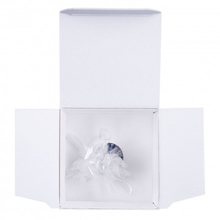 Свеча ручной работы «Северное сияние», в форме шара