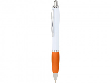 Nash шариковая ручка из переработанной пластмассы - Оранжевый (синие чернила)