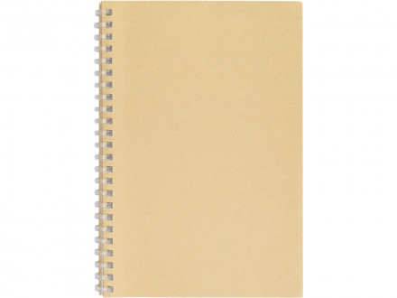 Блокнот на мягкой спирали А5 Sahara, 60 листов 70 гр/м2, натуральный