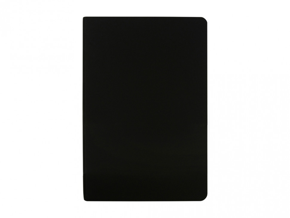 Бизнес тетрадь А5 Megapolis flex 60 л. soft touch клетка, черный