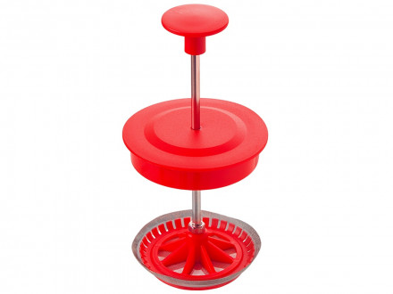 Пластиковый френч-пресс Savor, 350 мл, красный