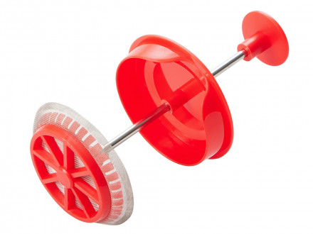 Пластиковый френч-пресс Savor, 350 мл, красный