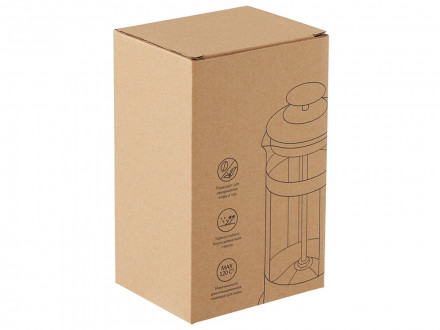 Пластиковый френч-пресс Savor, 350 мл, красный