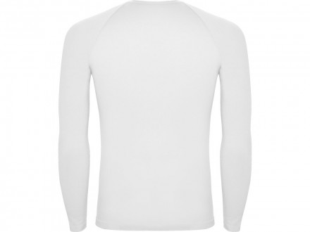Футболка Prime мужская с длинным рукавом, белый