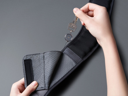 Антикражный рюкзак SnapPack для ноутбука 16, серый