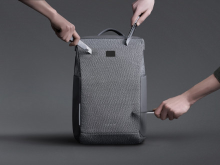 Антикражный рюкзак SnapPack для ноутбука 16, серый