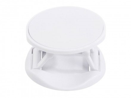 Держатель для телефона с отверстием для пальца Pop Flex, белый