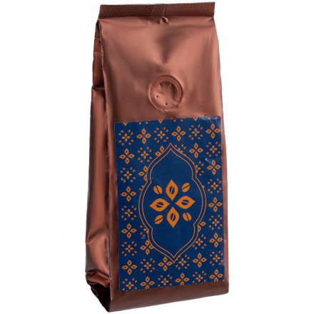 Набор «Кофе по-турецки», синий с горчичным