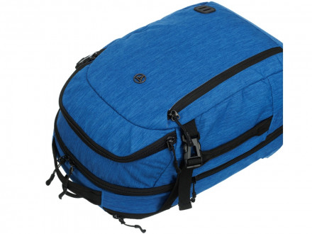 Рюкзак TORBER MOBI с отделением для ноутбука 15'', синий, полиэстер, 31 x 20 x 47 см, 29 л