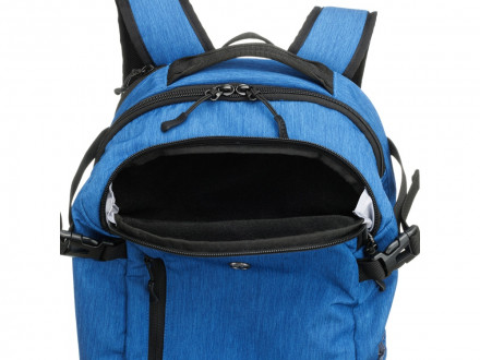 Рюкзак TORBER MOBI с отделением для ноутбука 15'', синий, полиэстер, 31 x 20 x 47 см, 29 л