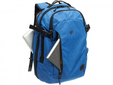 Рюкзак TORBER MOBI с отделением для ноутбука 15'', синий, полиэстер, 31 x 20 x 47 см, 29 л